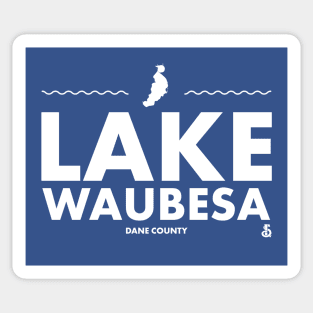 Dane County, Wisconsin - Lake Waubesa Sticker